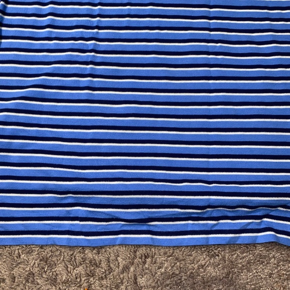 Polo Ralph Lauren Mens Size Large Blue Cotton Golf Work Dress Beach Polo Shirt - Picture 10 of 10